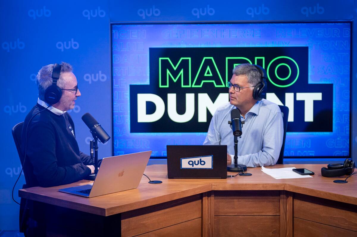 &laquo;Je suis bien fier d&rsquo;entreprendre &ccedil;a&raquo;: Mario Dumont f&eacute;brile lors de sa premi&egrave;re en tant que &laquo;morning man&raquo; de QUB