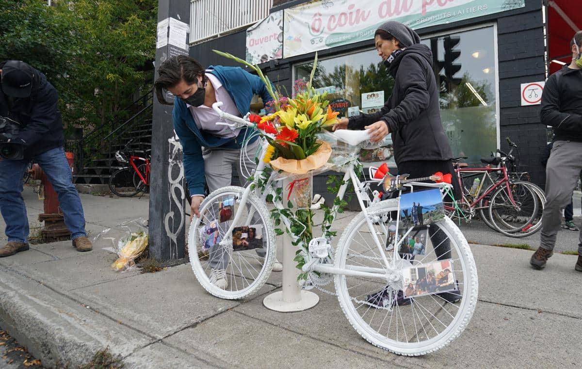 Un 15e v&eacute;lo fant&ocirc;me install&eacute; &agrave; Montr&eacute;al