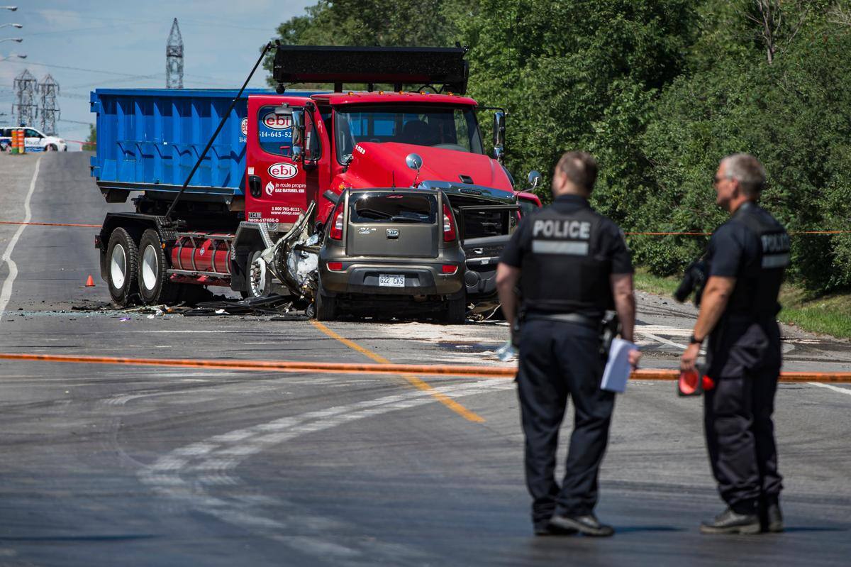 Collision Avec Un Camion Un Automobiliste Succombe A Ses Blessures Tva Nouvelles
