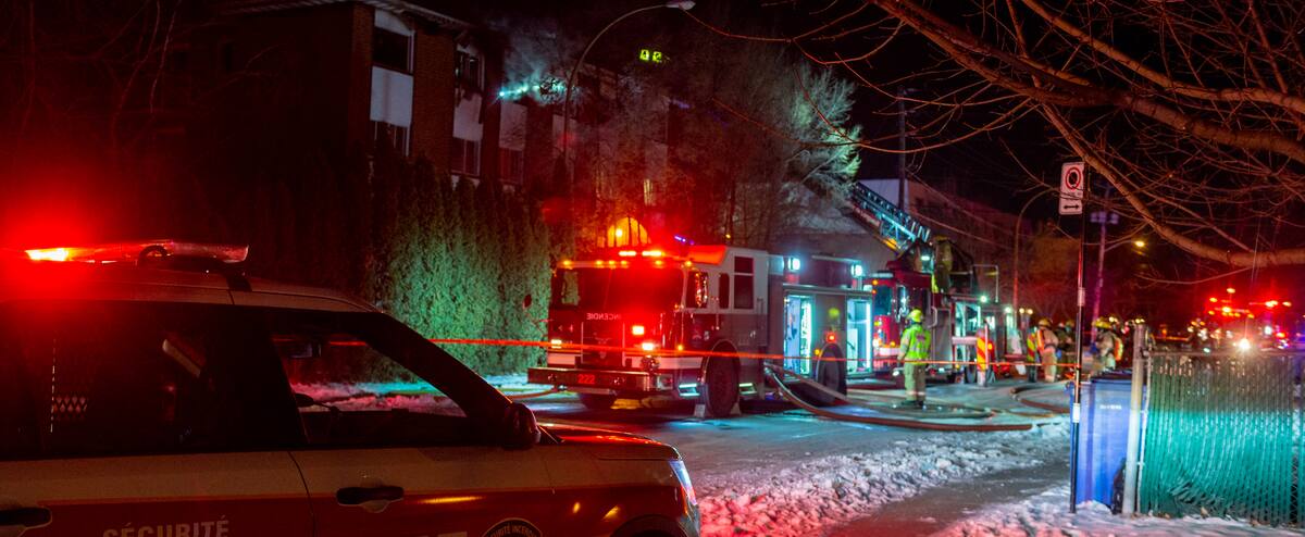 Longueuil: un incendie force l’évacuation d’un bâtiment de 24 logements