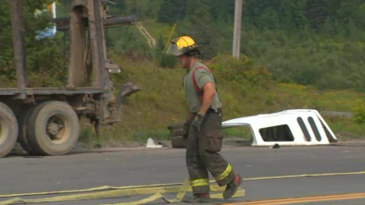 Une famille décimée dans un accident de la route à LacauSaumon TVA