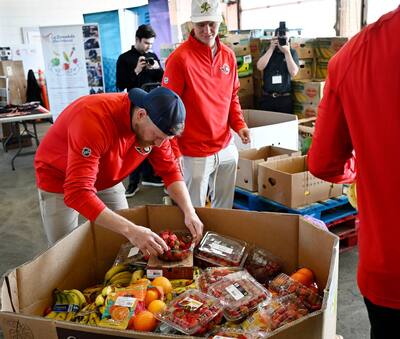Los jugadores de los senadores de Ottawa estuvieron involucrados en la generosa mordida.