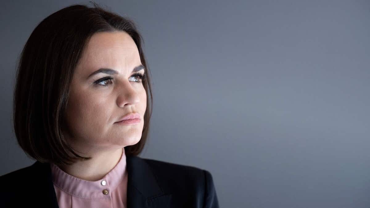 Belarusian dissident Tikanovskaya instigates the death of her imprisoned husband Belarusian dissident Tikanovskaya instigates the death of her imprisoned husband