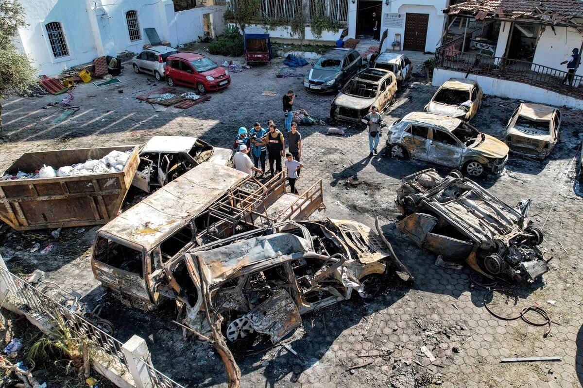 H&ocirc;pital &agrave; Gaza: une roquette hors de contr&ocirc;le tir&eacute;e par un &laquo;groupe terroriste&raquo;, selon Biden