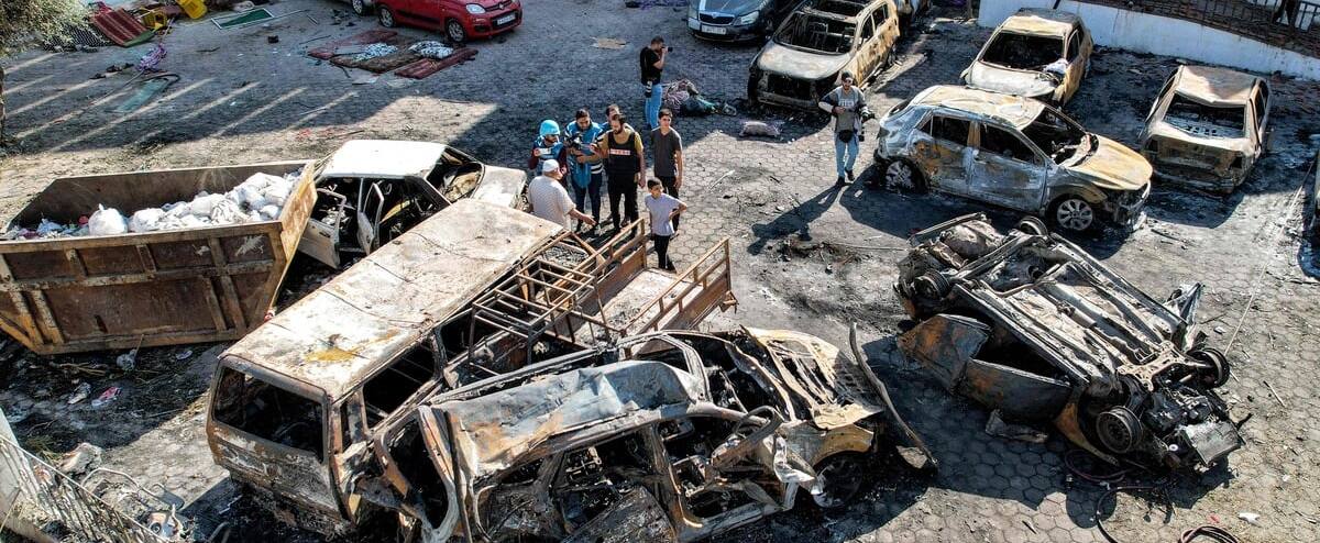 Hôpital à Gaza: une roquette hors de contrôle tirée par un «groupe terroriste», selon Biden