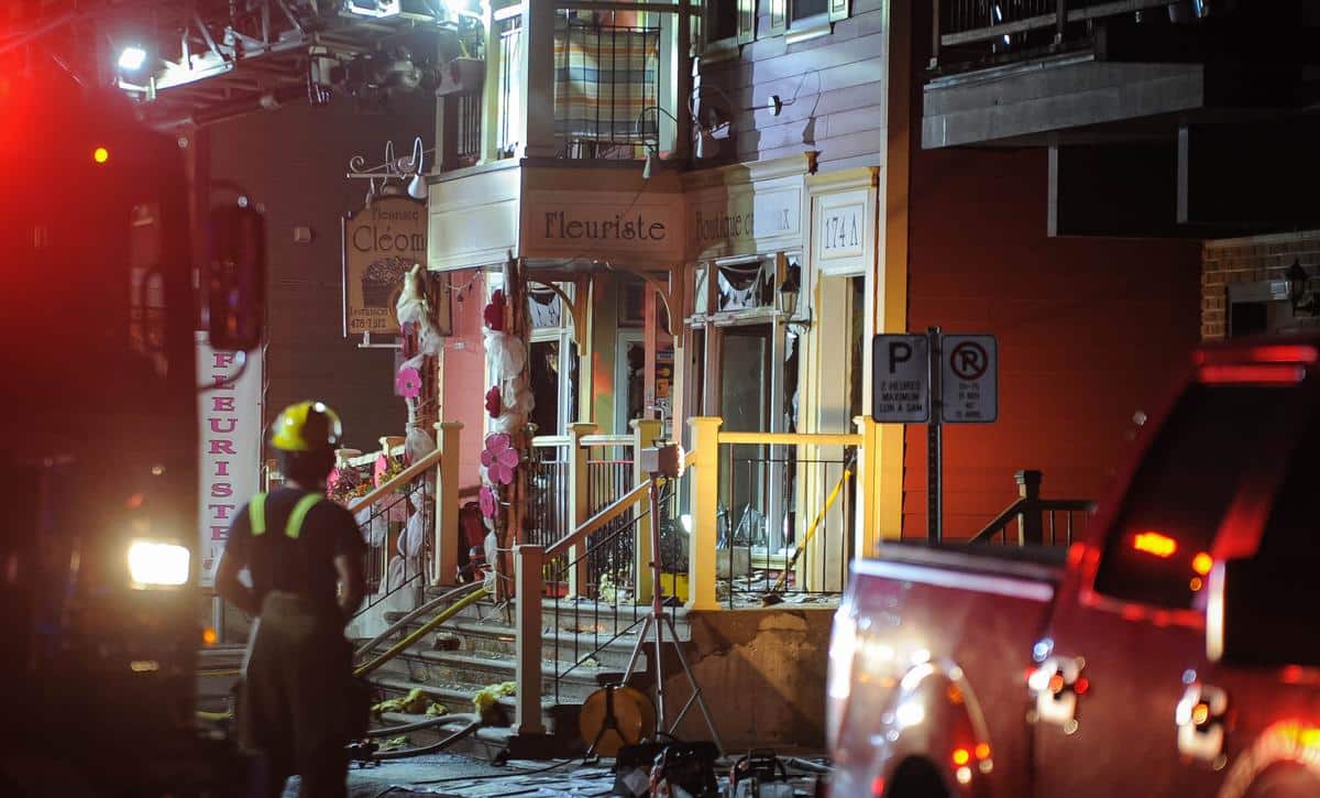 SainteAnnedesPlaines un Montréalais arrêté pour incendie criminel