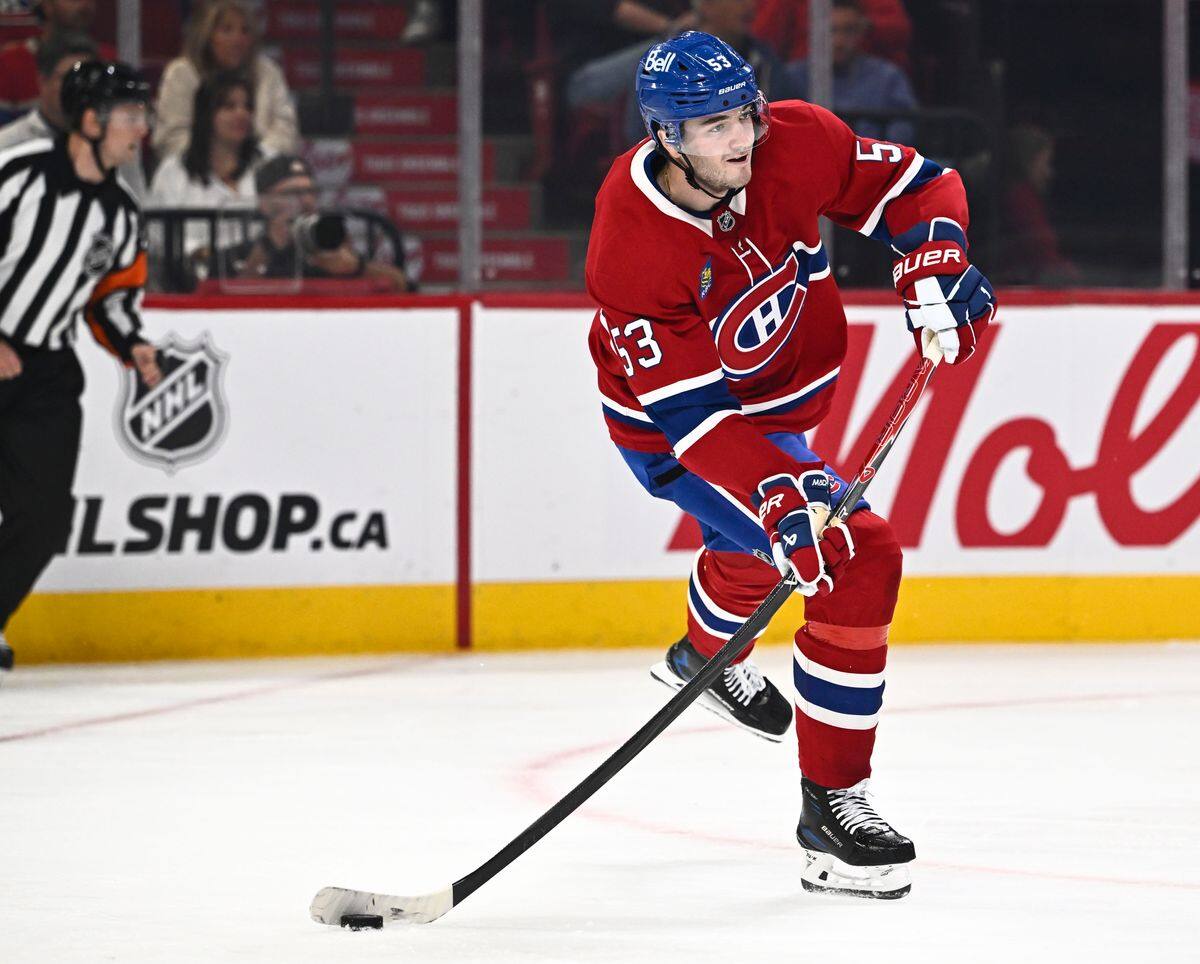 Nouveau complice de Patrik Laine sur l&rsquo;attaque massive du Canadien, Noah Dobson cherche encore le &laquo;sweet spot&raquo;