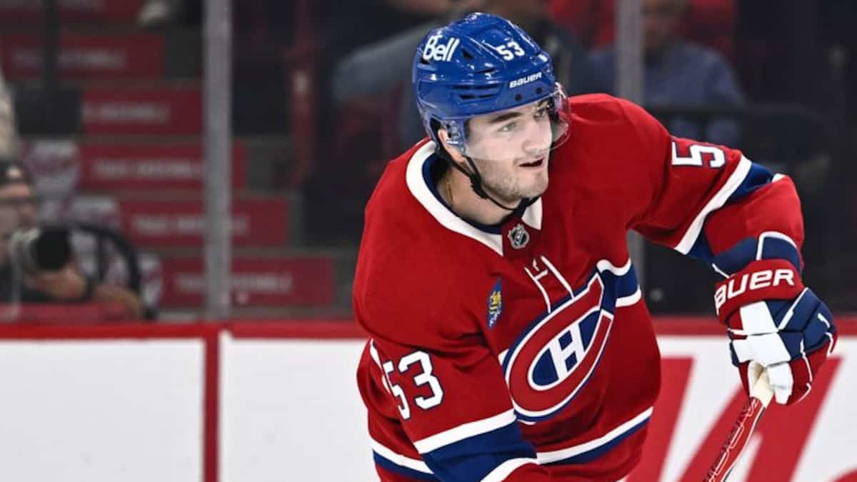 Nouveau complice de Patrik Laine sur l’attaque massive du Canadien, Noah Dobson cherche encore le «sweet spot»