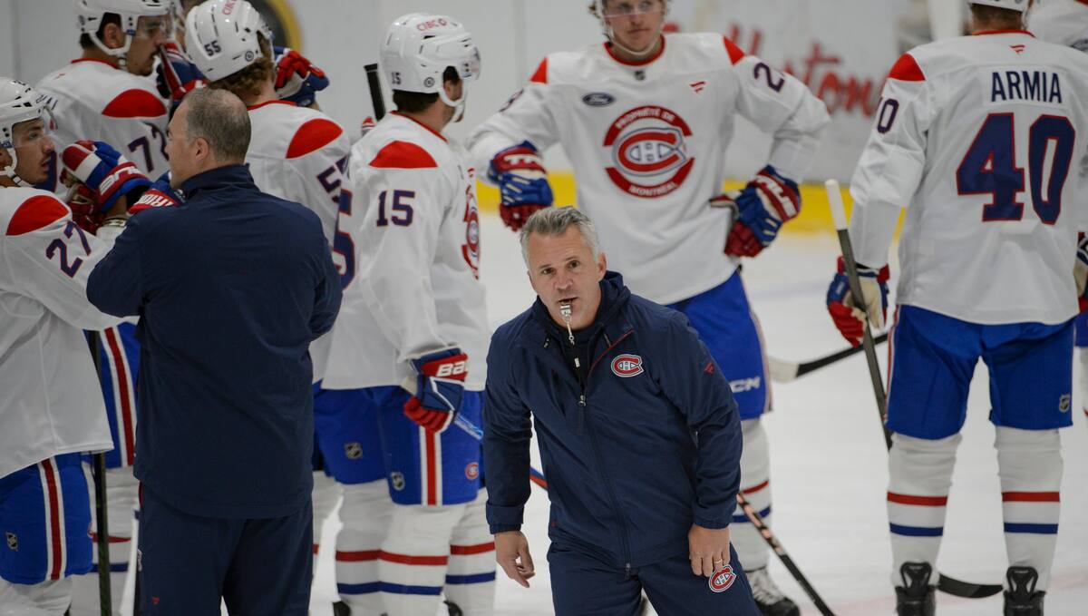 Canadien: apr&egrave;s la d&eacute;gel&eacute;e contre le Kraken, Martin St-Louis brasse la soupe