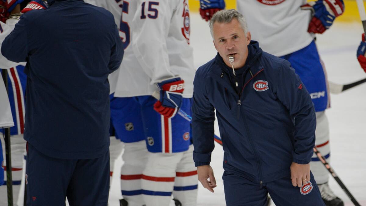 Canadien: après la dégelée contre le Kraken, Martin St-Louis brasse la soupe