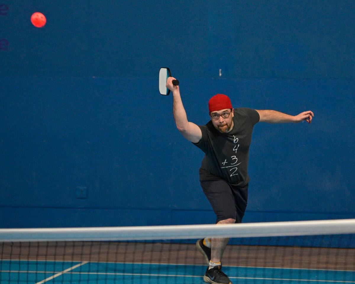 El Quebecer Eugenie Bouchard, en acción, durante el evento 