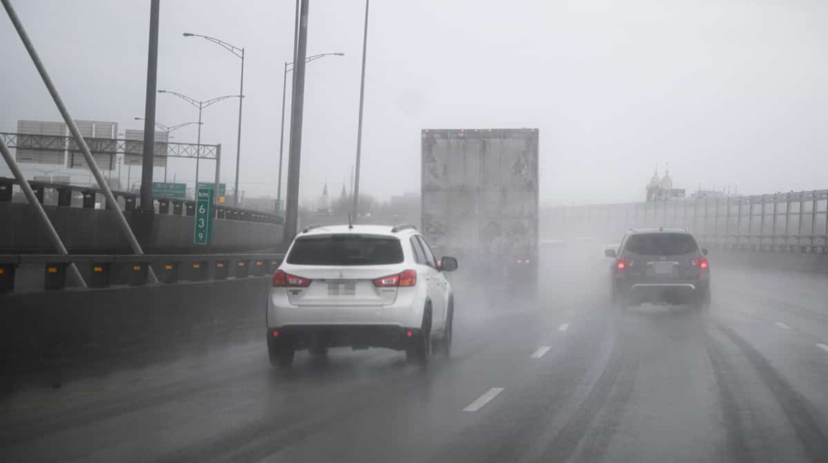 Weather in Quebec: rainy weather in the south and snow in the east