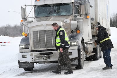 Les contrôleurs routiers veulent être armés pour lutter contre le fentanyl
