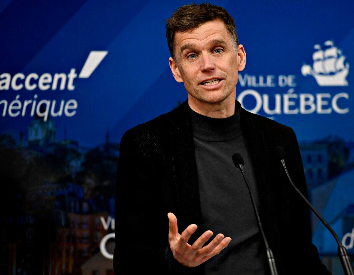 Tramway &agrave; Qu&eacute;bec: le projet est bien avanc&eacute;, se f&eacute;licite Marchand