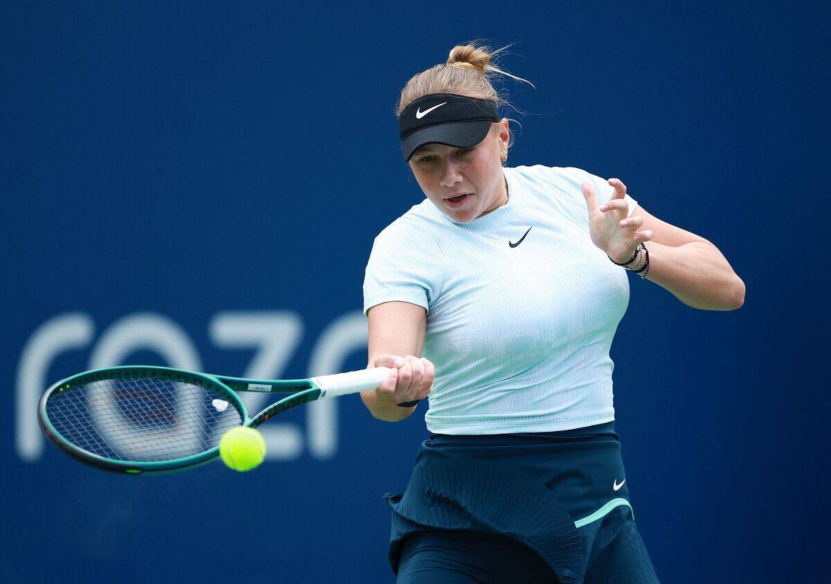 Omnium Banque Nationale : la tr&egrave;s surprenante Anisimova en finale &agrave; Toronto