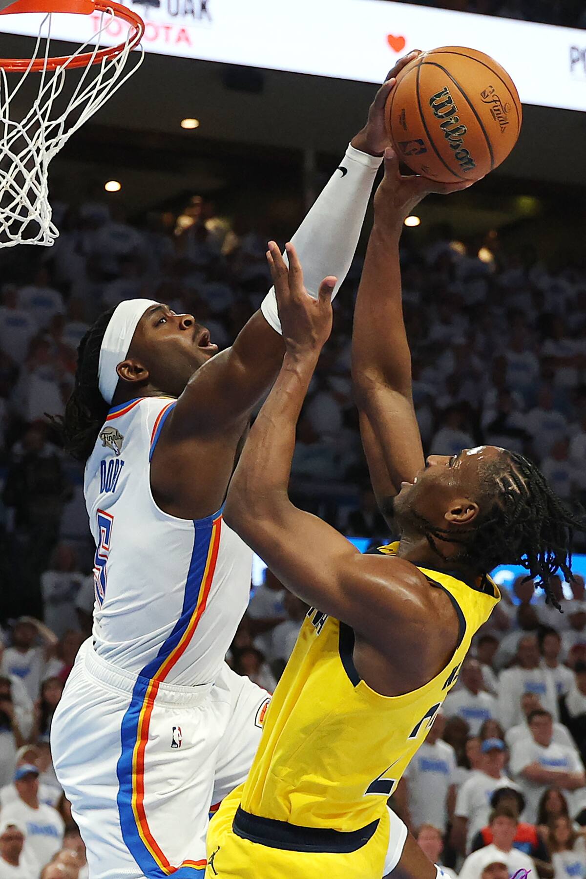 NBA final: the pacers fly Luguentz Dort and the Thunder