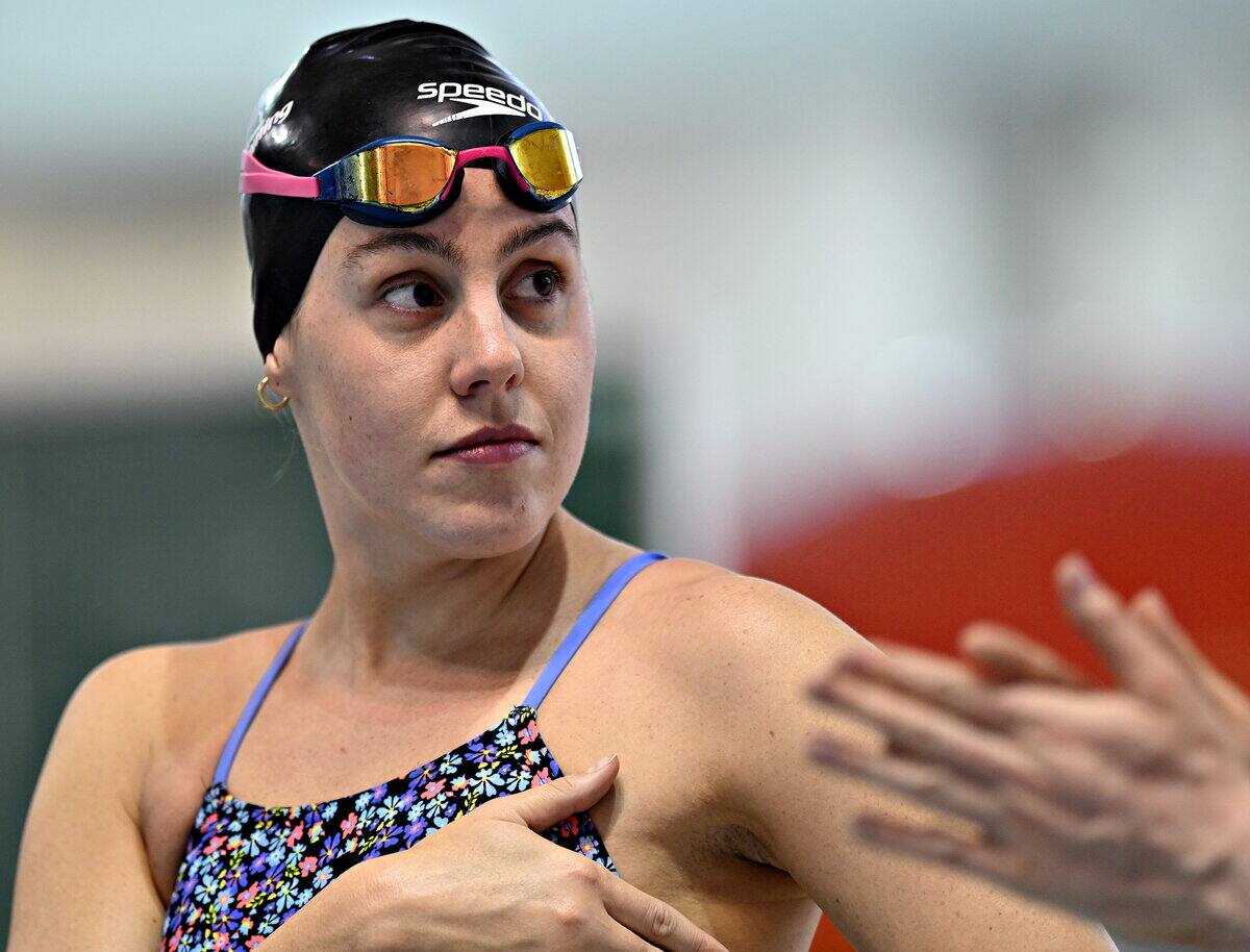 Aurélie Rivard décorée d’argent devant une foule en liesse | 24 heures