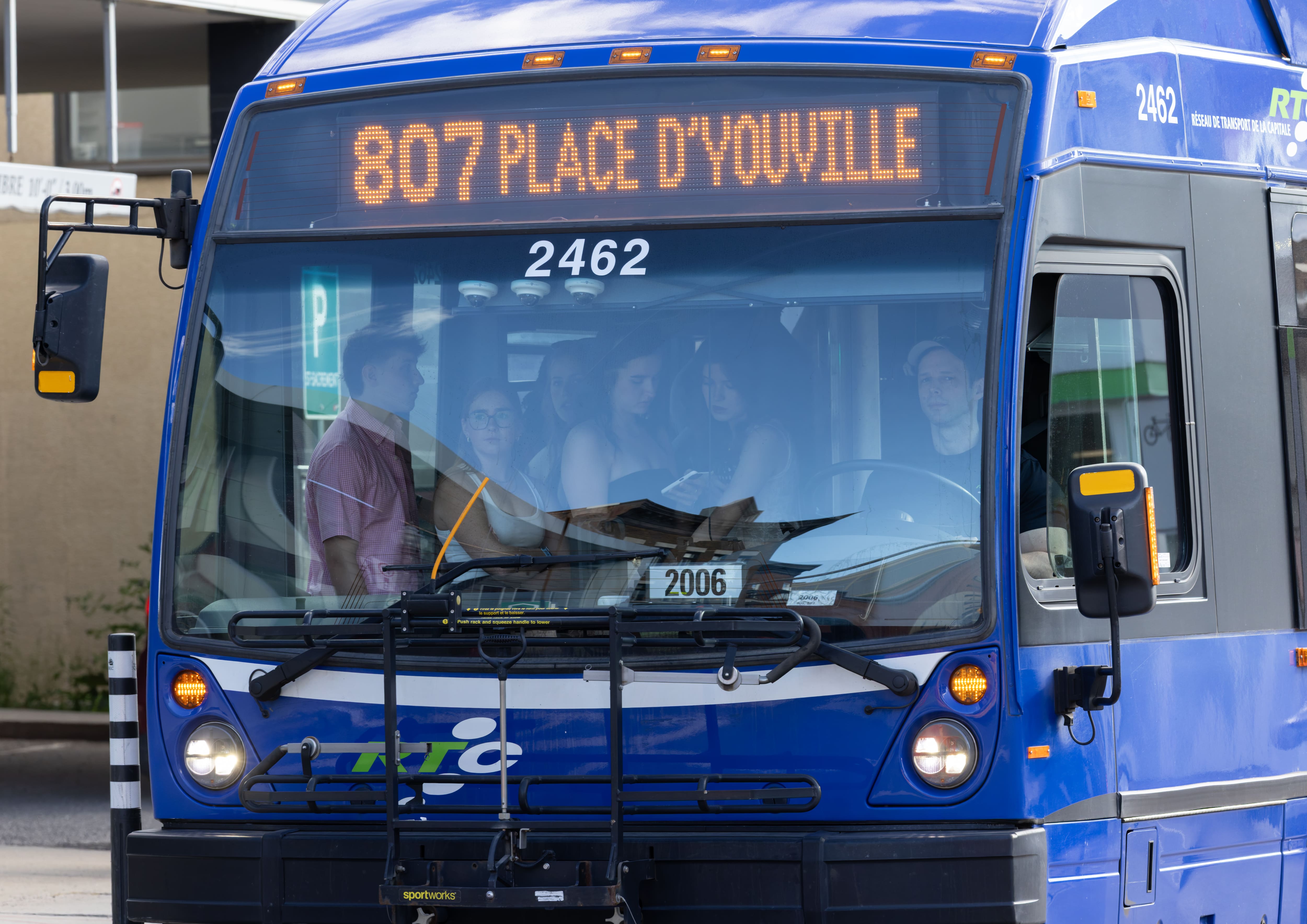 Le transport collectif très populaire durant le FEQ