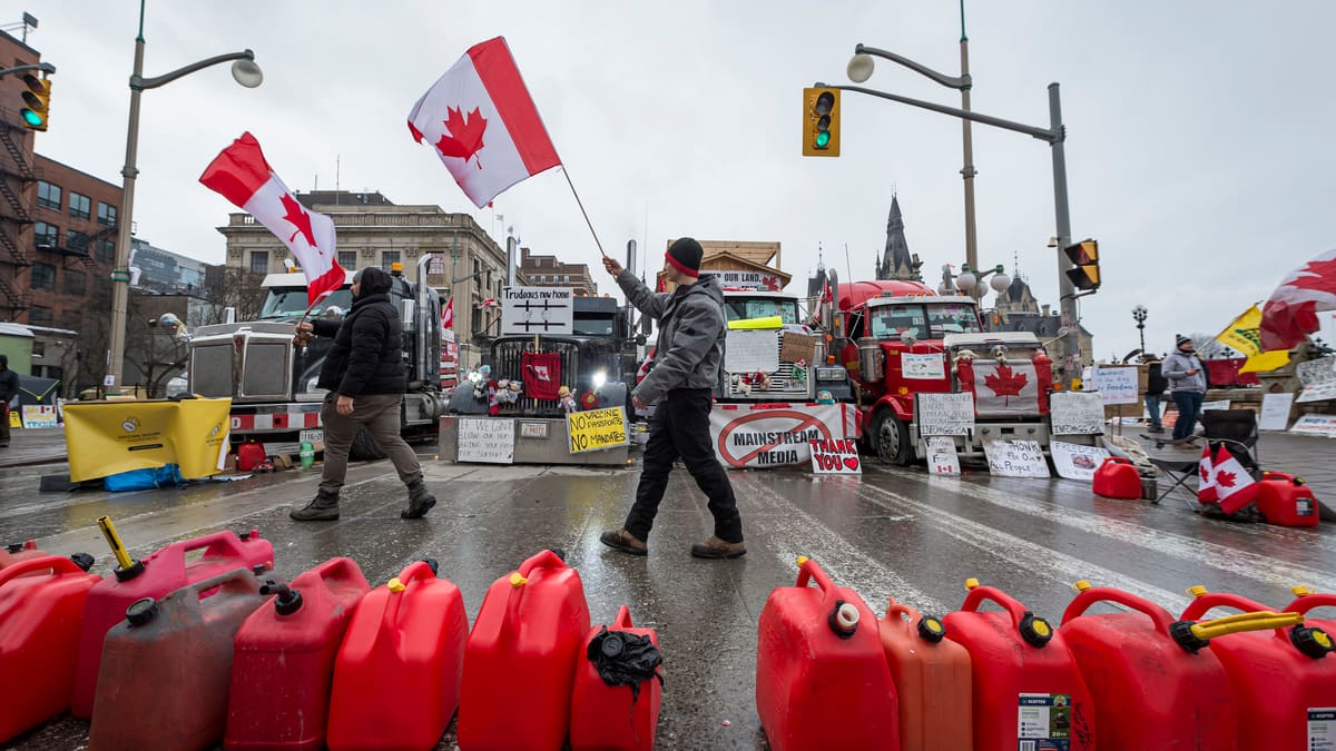 Des organisateurs du siège à Ottawa sont d’ex-agents de la GRC