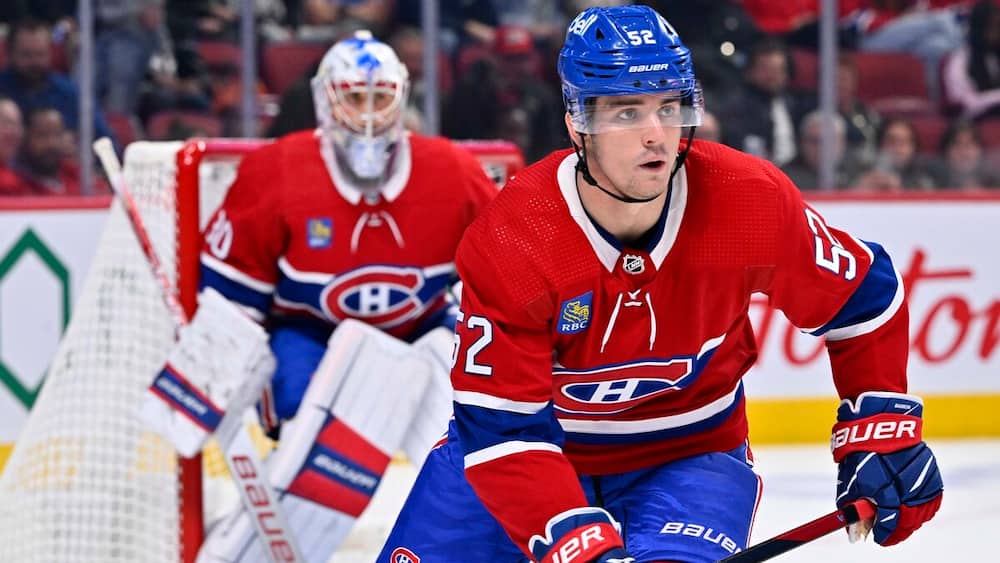 Justin Barron en confiance avec Mike Matheson