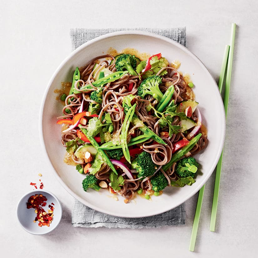 Salade De Nouilles Soba Aux Légumes Coup De Pouce