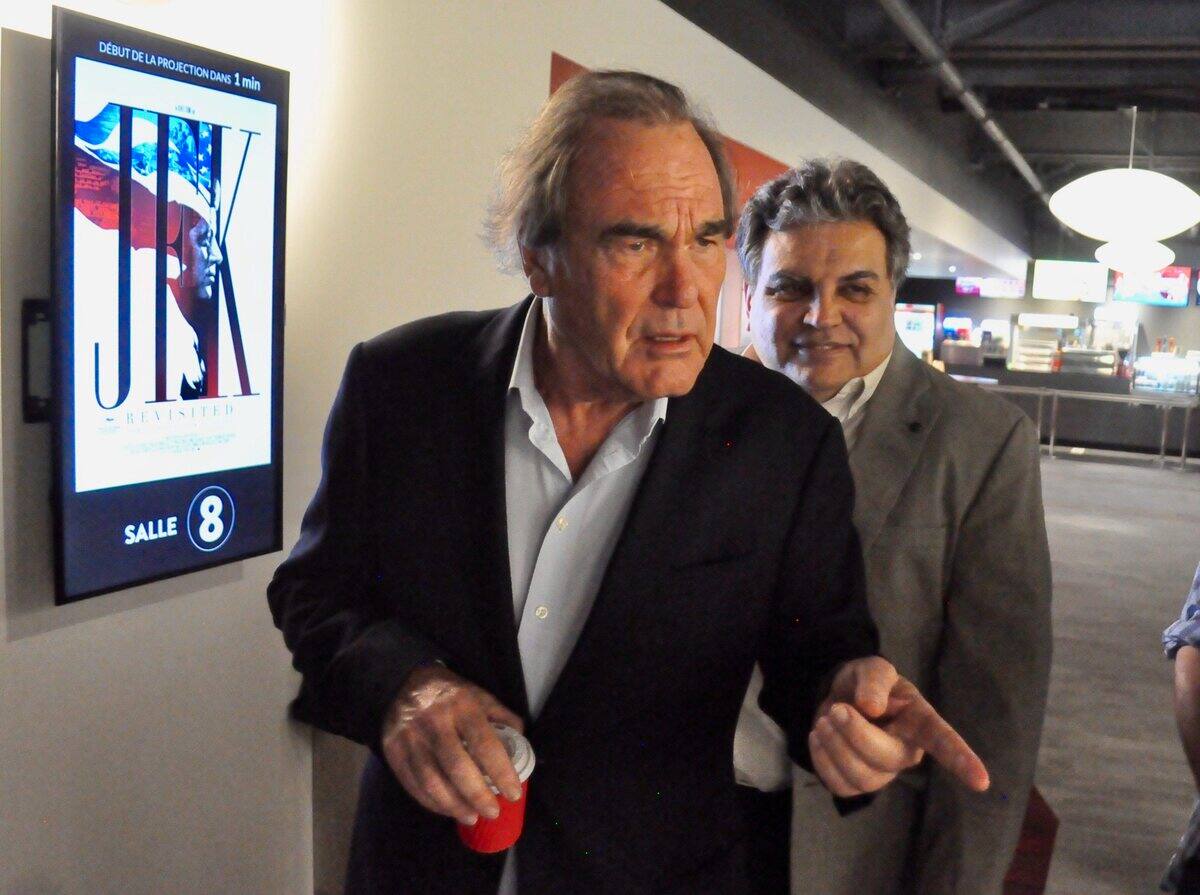 Oliver Stone &agrave; Qu&eacute;bec: les bonnes questions seront pos&eacute;es, assure le FCVQ