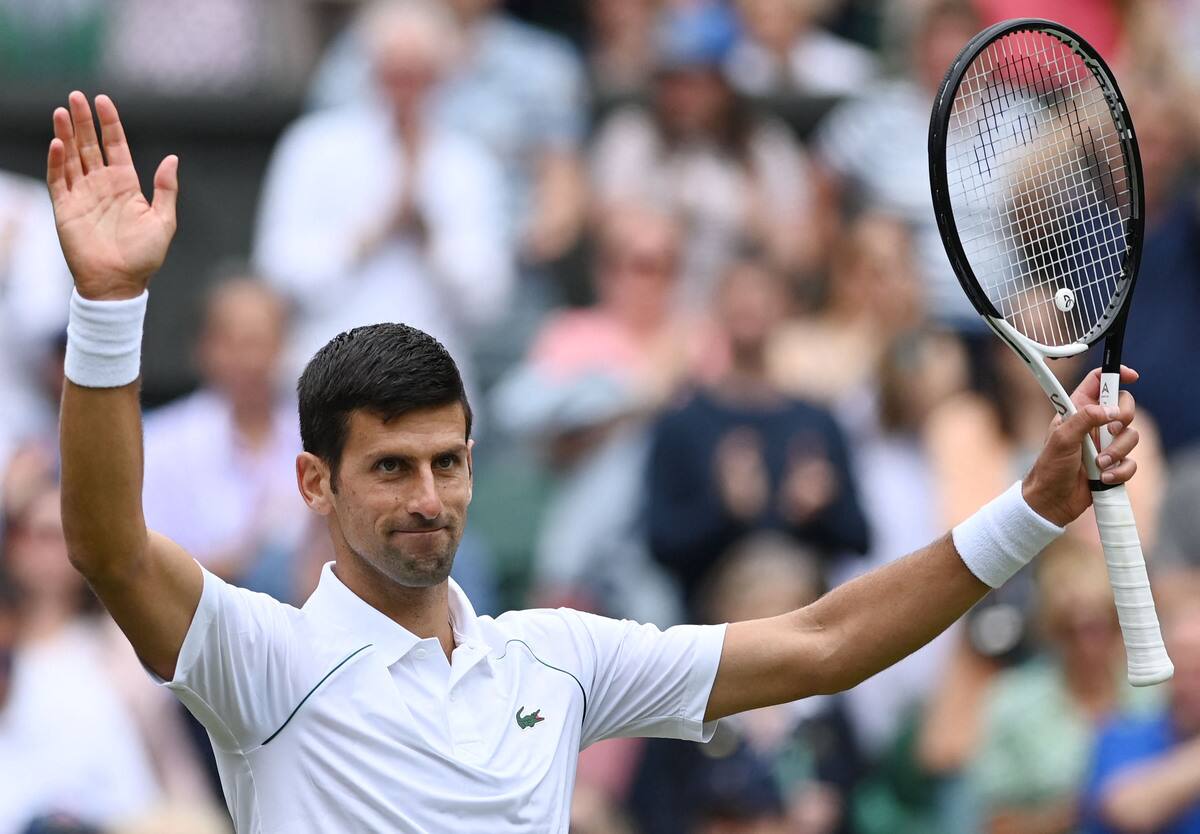 Novak Djokovic &eacute;gale Rod Laver avec une 24e victoire de suite sur gazon