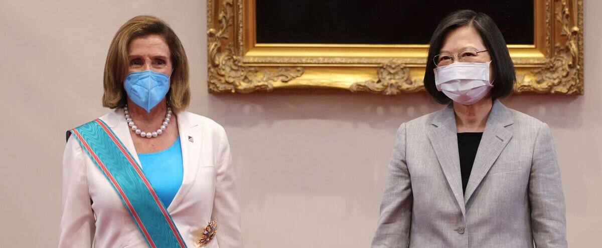 Visite de Pelosi: Taïwan «ne reculera pas» face aux menaces de la Chine, qui va lancer des manœuvres