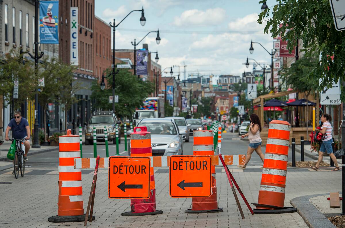 Travaux sur la rue NotreDame la Ville de Montréal fait marche arrière
