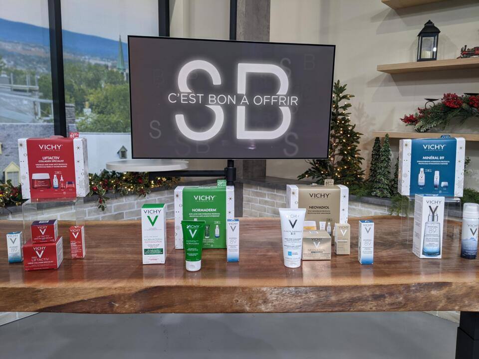 Des coffrets cadeaux signés Vichy Laboratoires