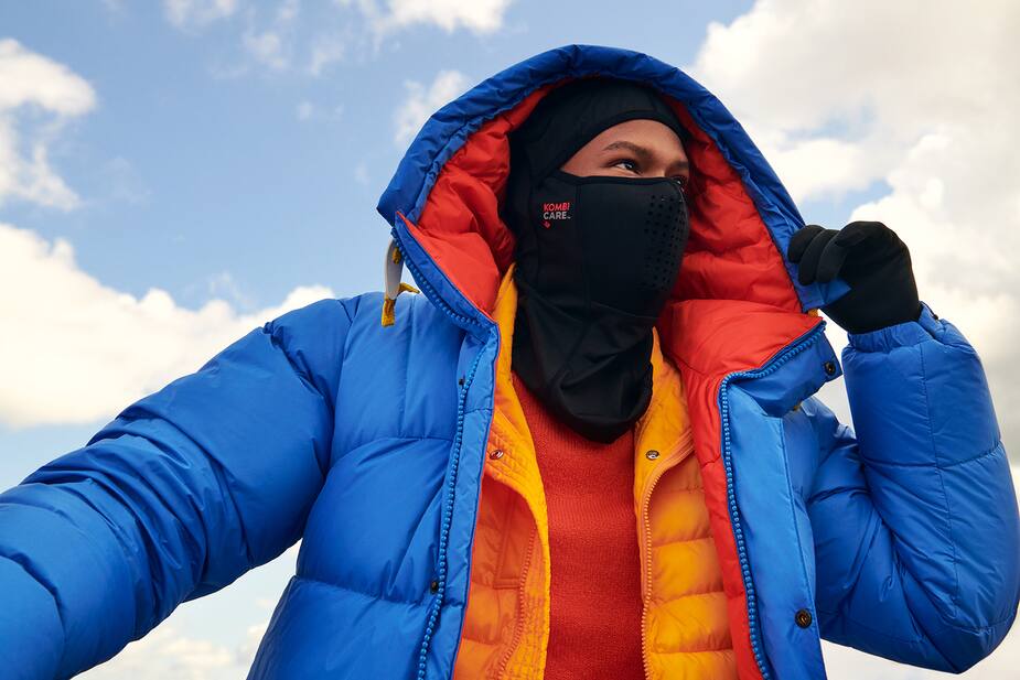L’entreprise montréalaise KOMBI a lancé une nouvelle collection d’accessoires pour l’hiver pour les amoureux de plein-air et propose le balaclava qui couvre tout le visage.