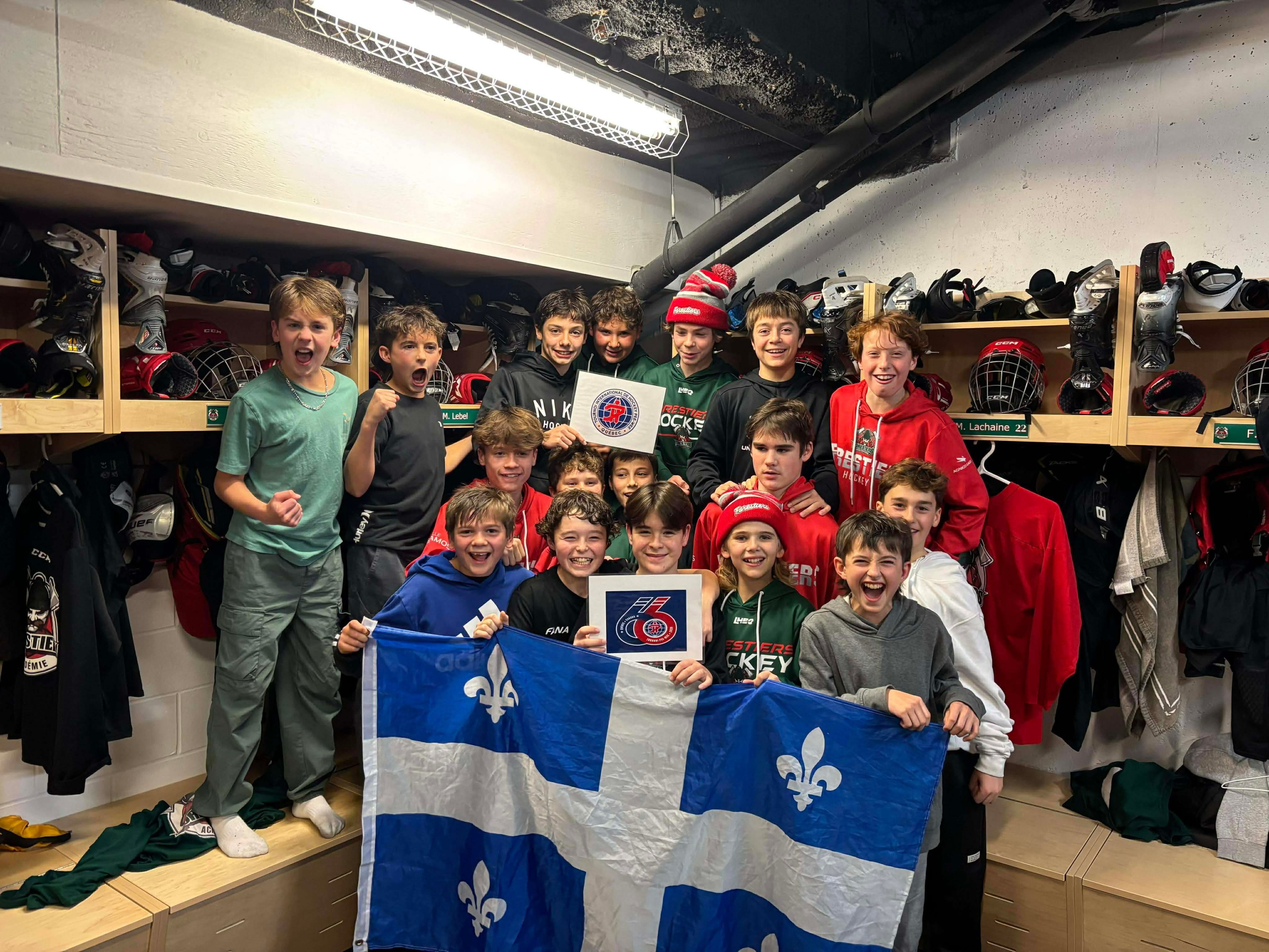 Tournoi pee-wee de Québec: dur de battre la passion des petits Abitibiens!