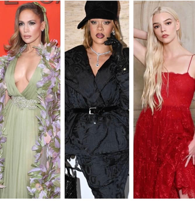 13 looks somptueux des stars aux défilés parisiens