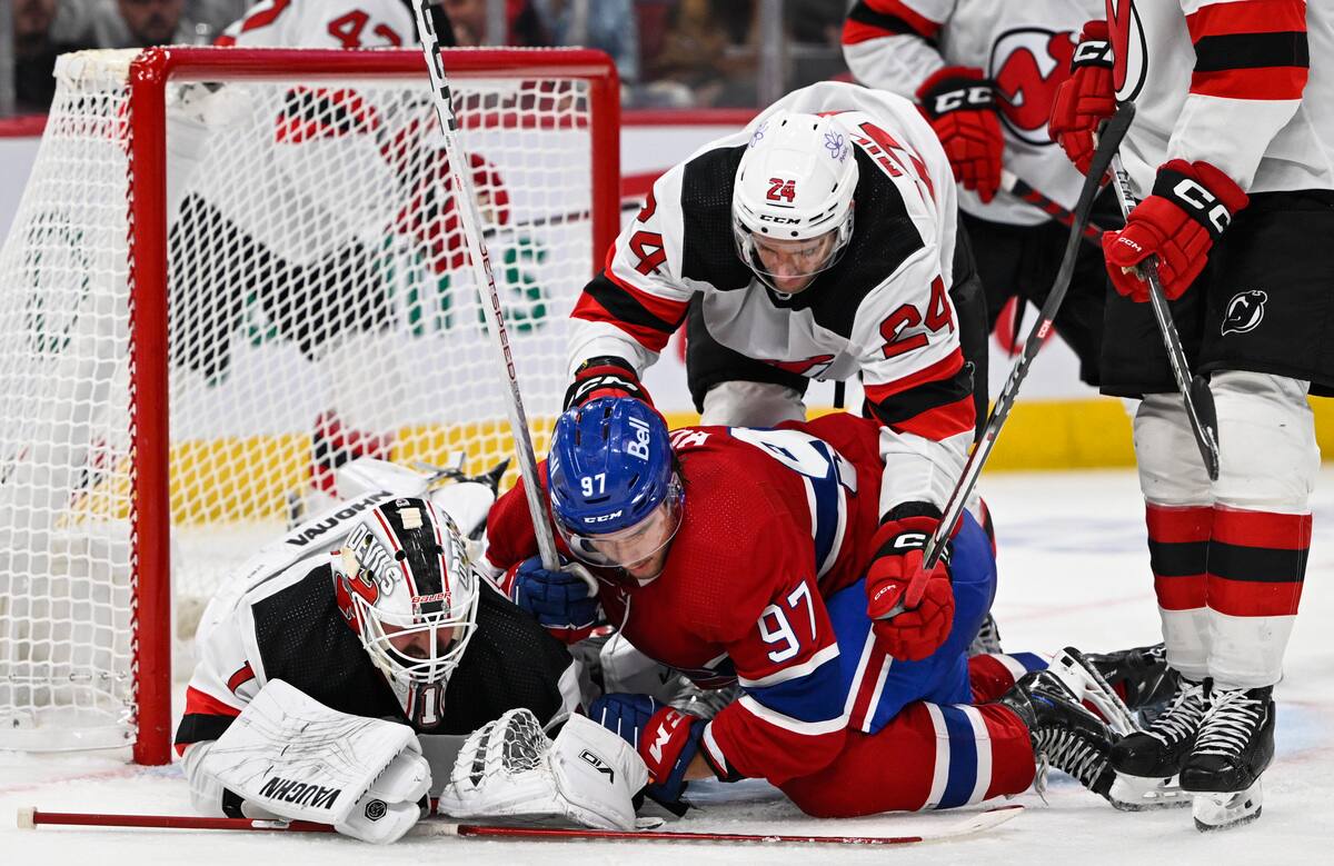 [EN IMAGES] Des gaffes et des flashs: le Canadien s&rsquo;incline 4 &agrave; 2 devant les Devils