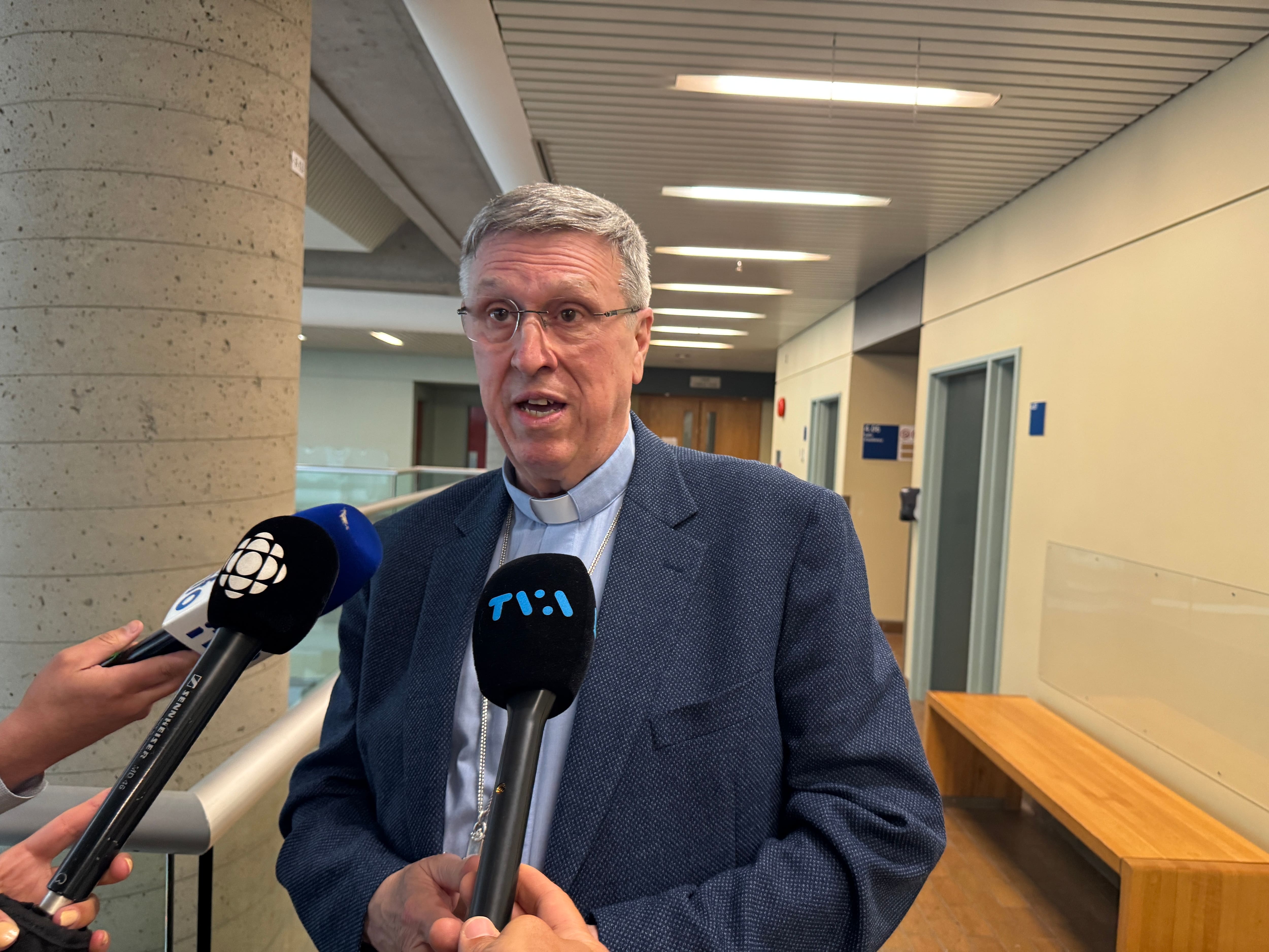 Mgr Jean Tailleur, évêque auxiliaire à Québec et vicaire général.