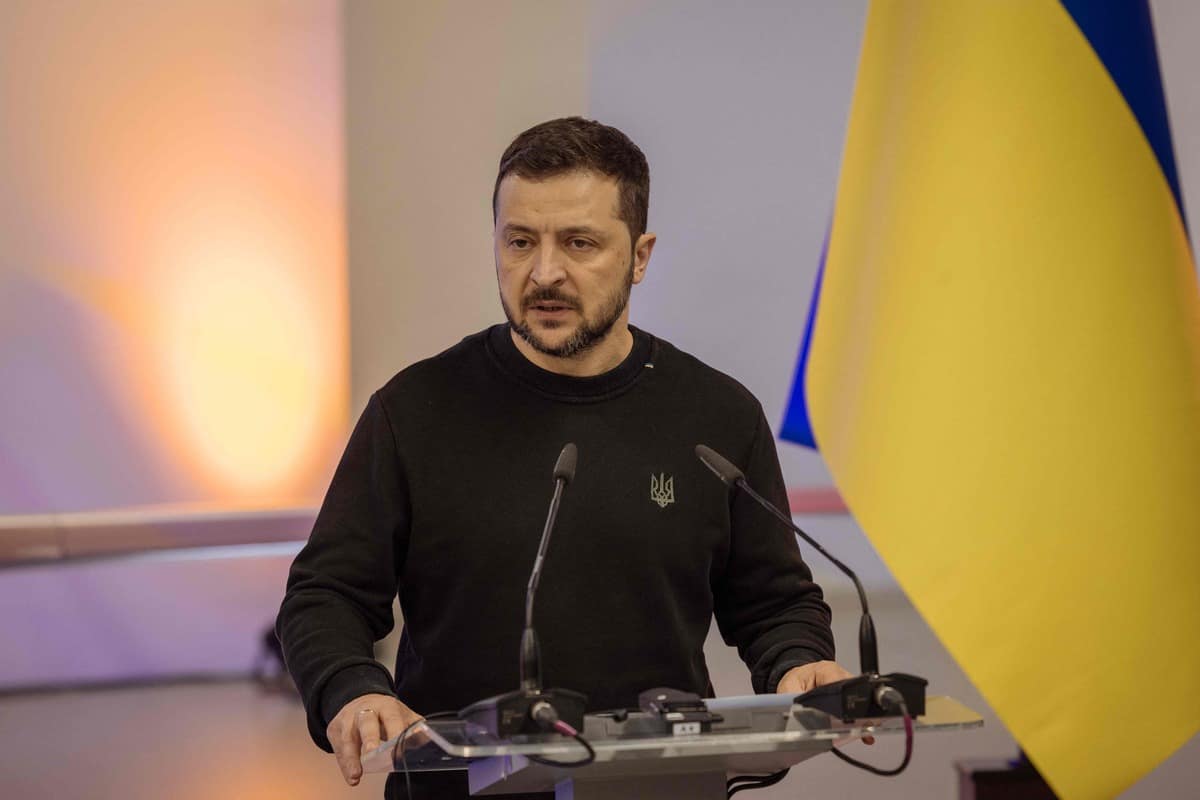 Ukraine: Zelensky se dit pr&ecirc;t &agrave; des concessions si l&rsquo;OTAN prot&egrave;ge les territoires contr&ocirc;l&eacute;s par Ky&iuml;v