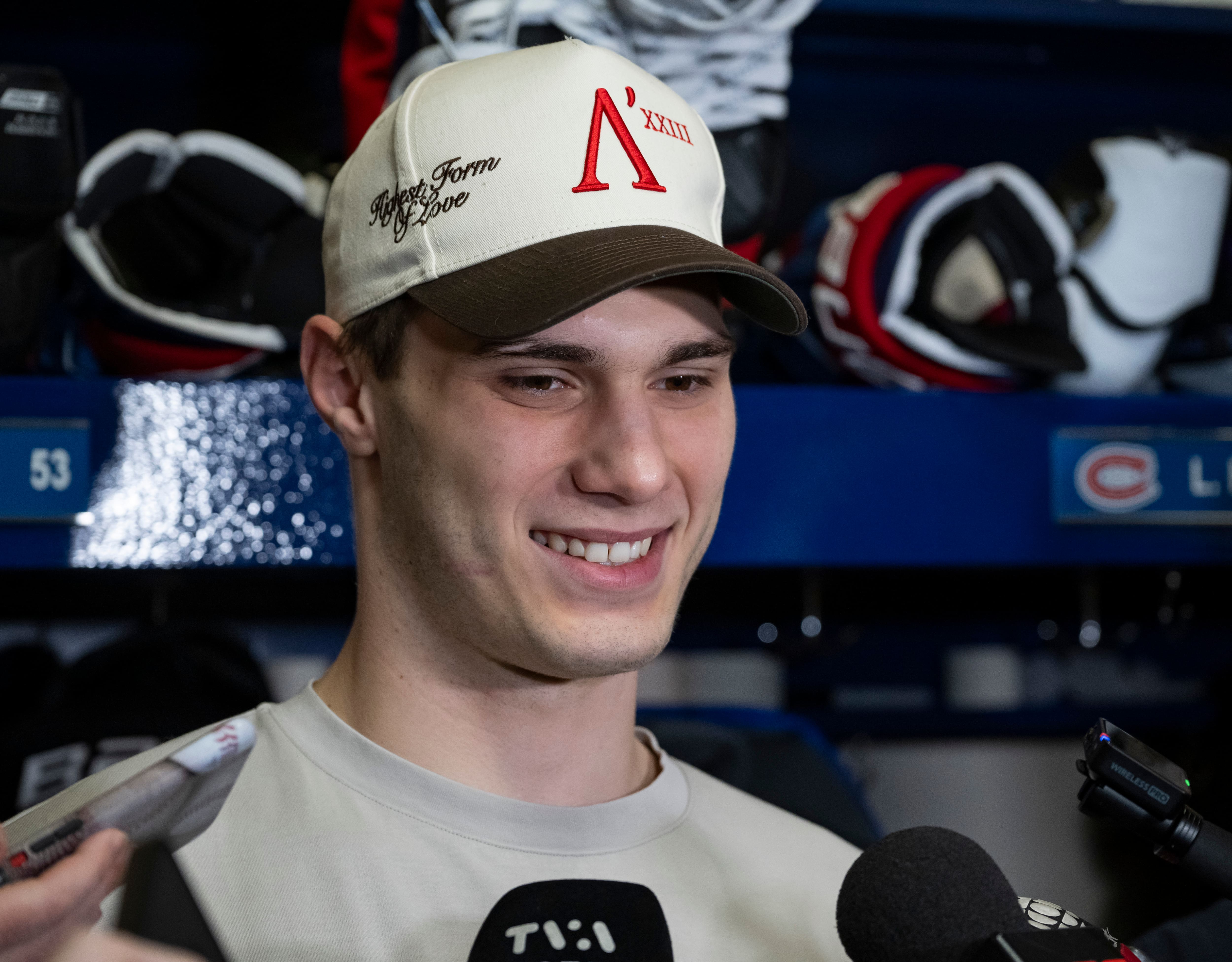 Slafkovsky veut ramener la coupe Stanley « dès l'an prochain » 