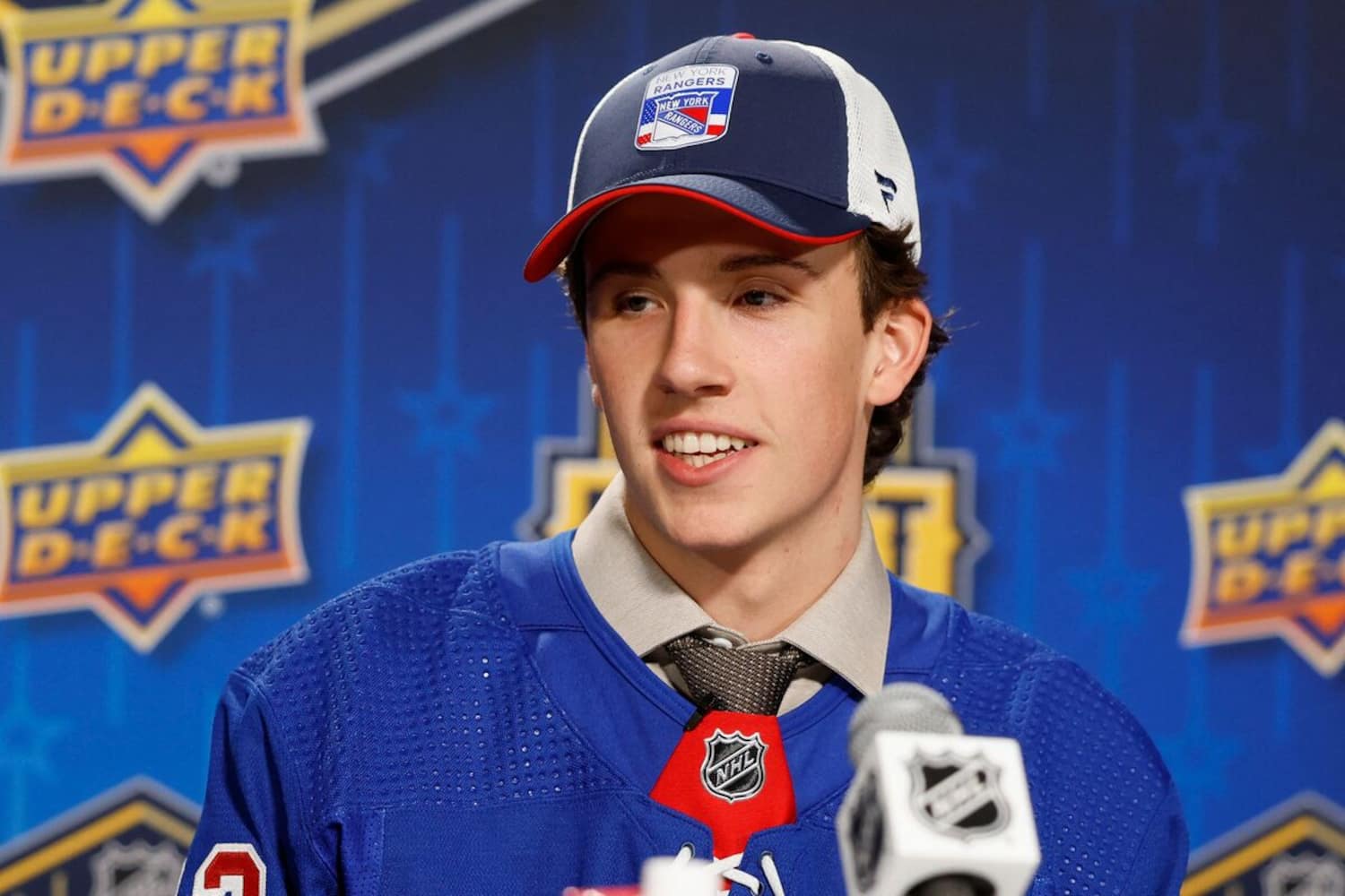 Les Rangers sous le charme de Gabriel Perreault JDM