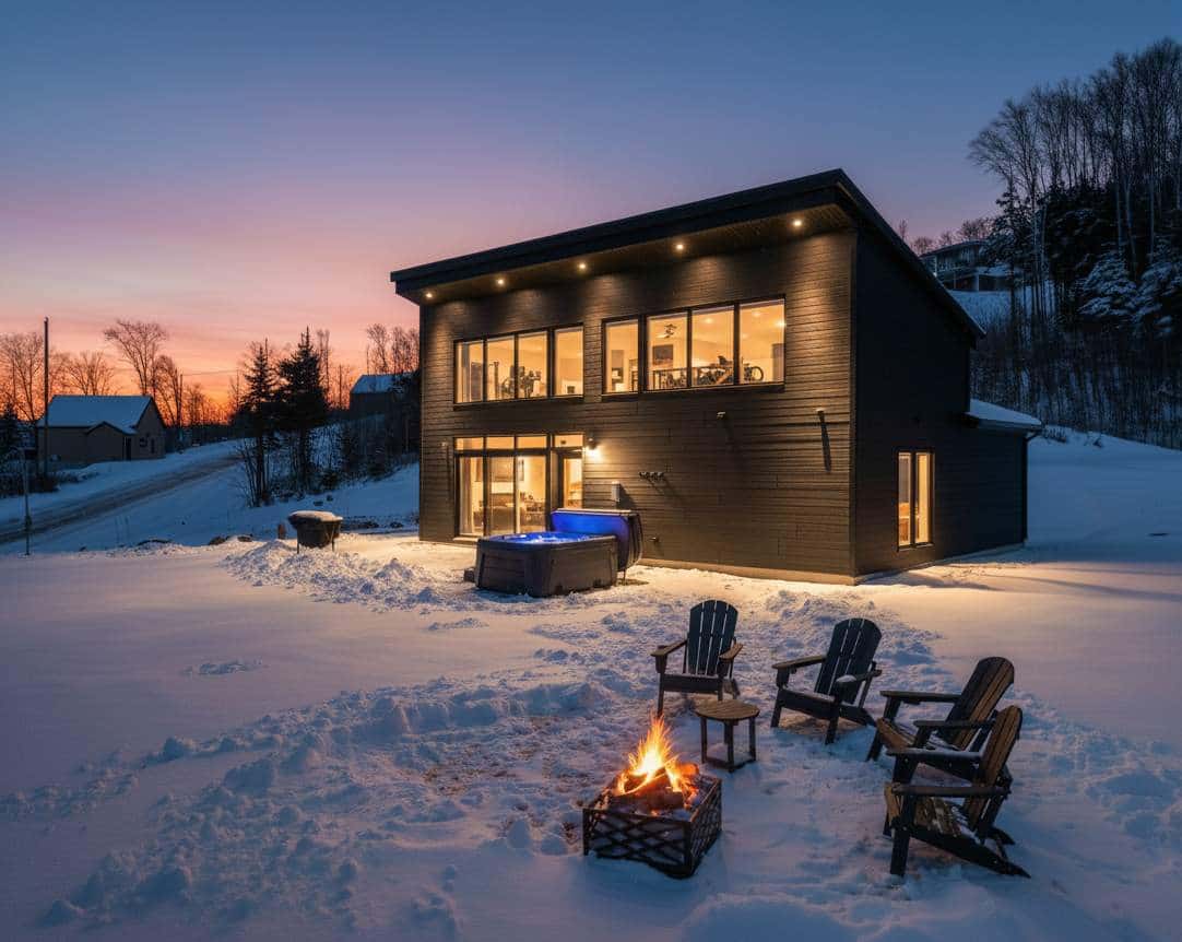 Ces chalets sont parfait pour un séjour en nature