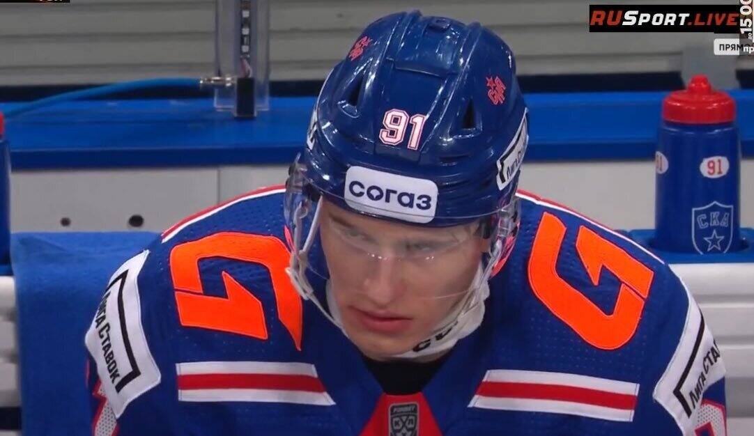 Ivan Demidov moisit sur le banc tout le match