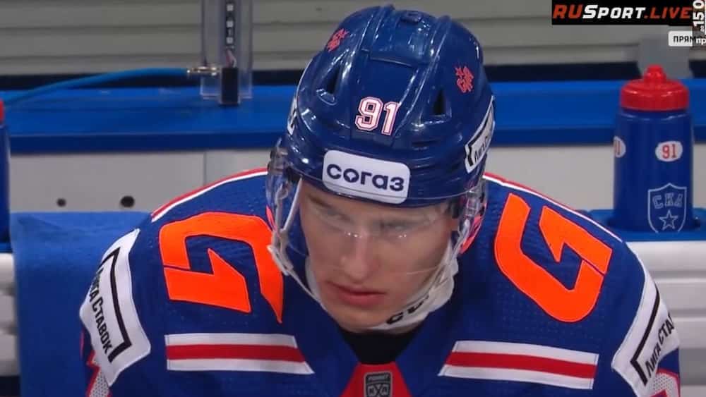 Ivan Demidov moisit sur le banc tout le match