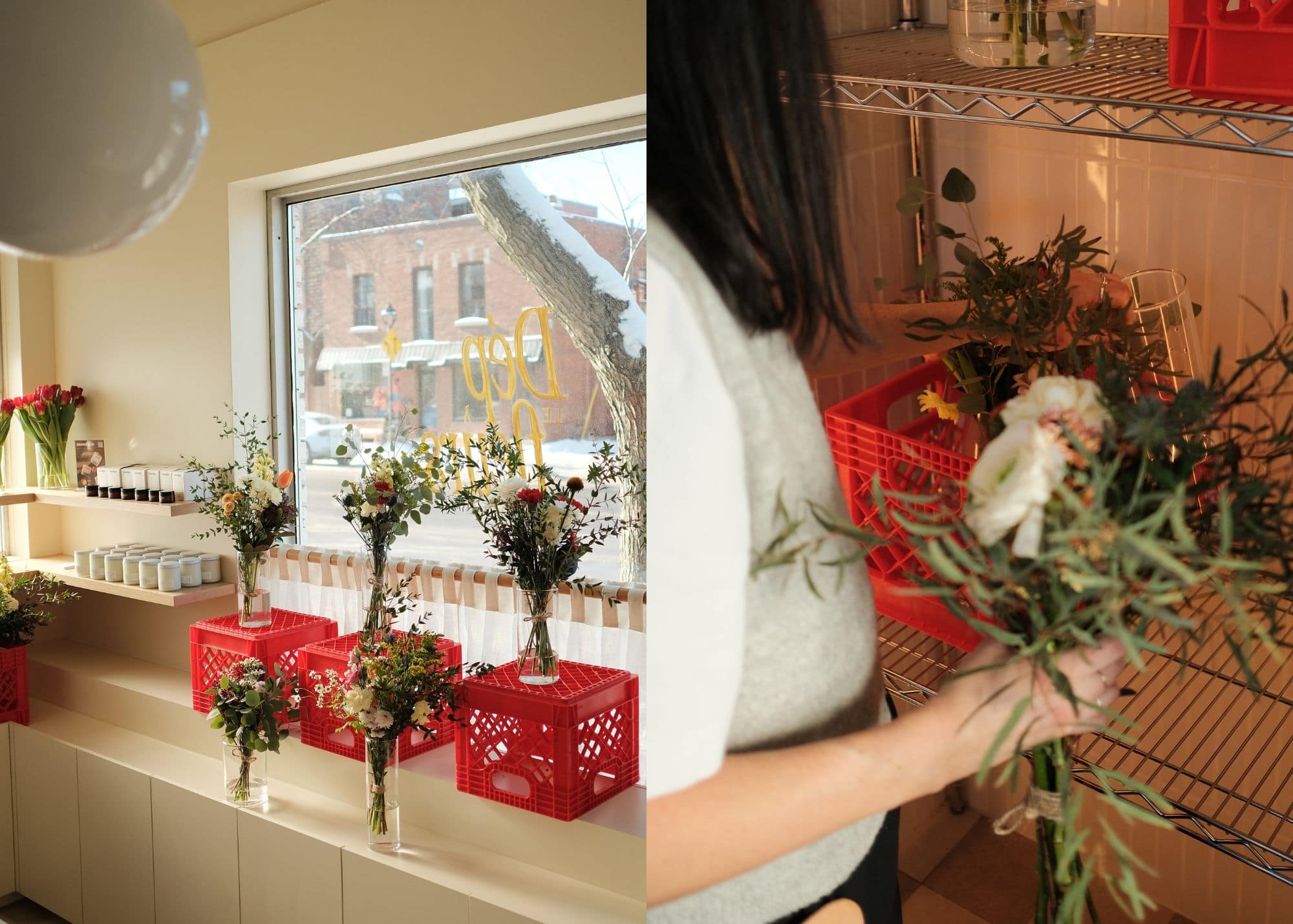 Le Dép à fleurs: une nouvelle boutique-fleuriste