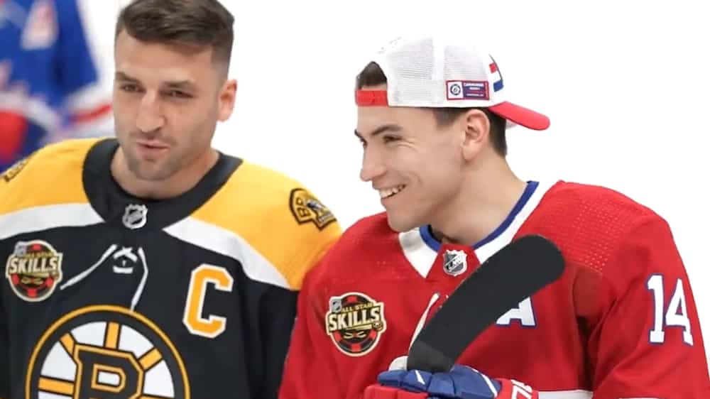 Patrice Bergeron a pris Nick Suzuki sous son aile
Patrice Bergeron a pris Nick Suzuki sous son aile