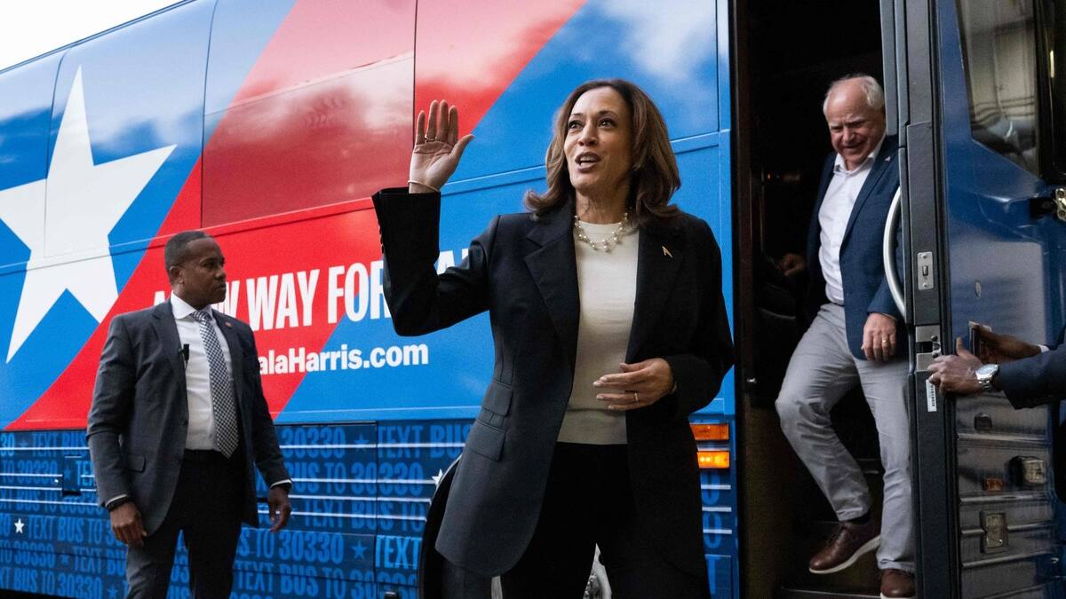 Harris passe son premier grand oral médiatique