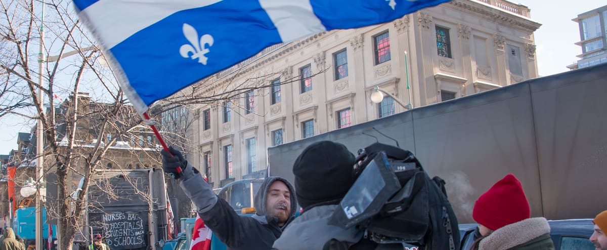 «Convoi de la liberté»: une manifestation qui n’est pas bienvenue à Québec
