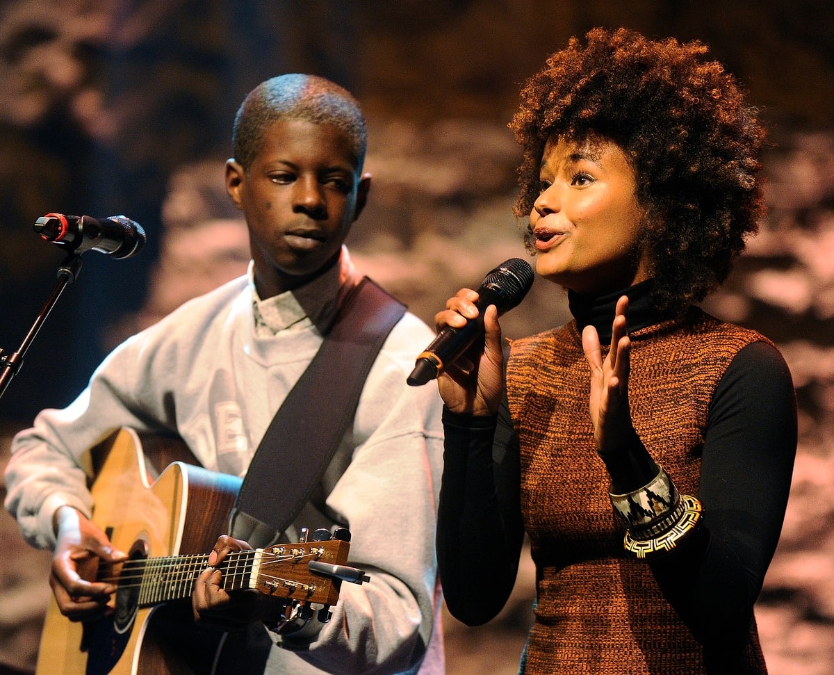 Karim Ouellet et Marieme au Théâtre Petit Champlain de Québec, le 4 octobre 2016.