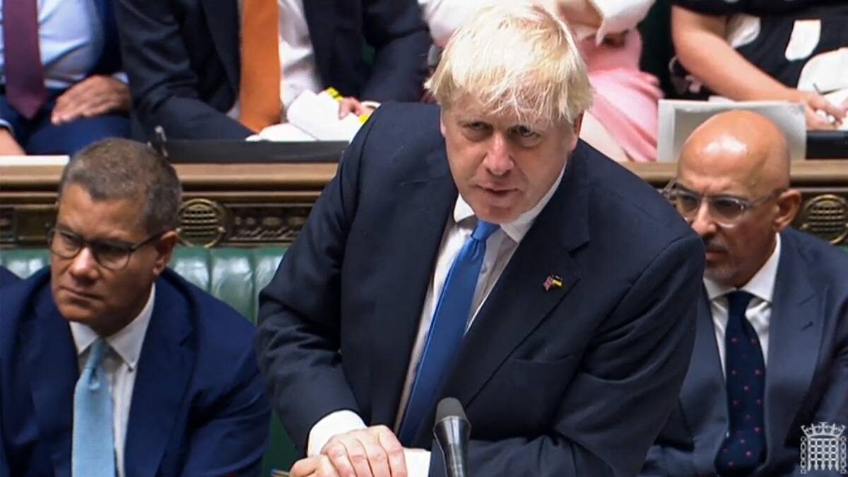 À VOIR | «Hasta la vista, baby», lance Boris Johnson