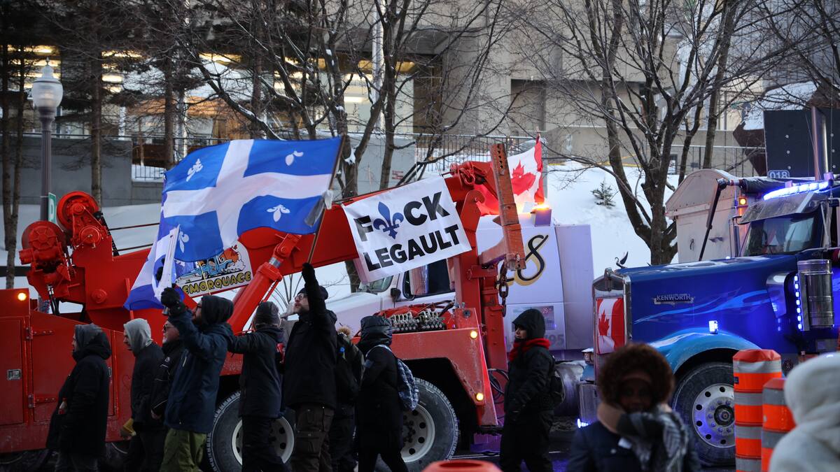 Manif à Québec: une arrestation et une vingtaine de constats