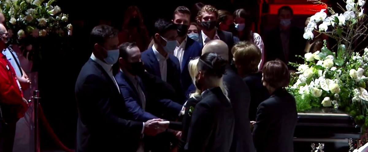 Chapelle ardente: Weber et le Canadien rencontrent la famille de Guy Lafleur