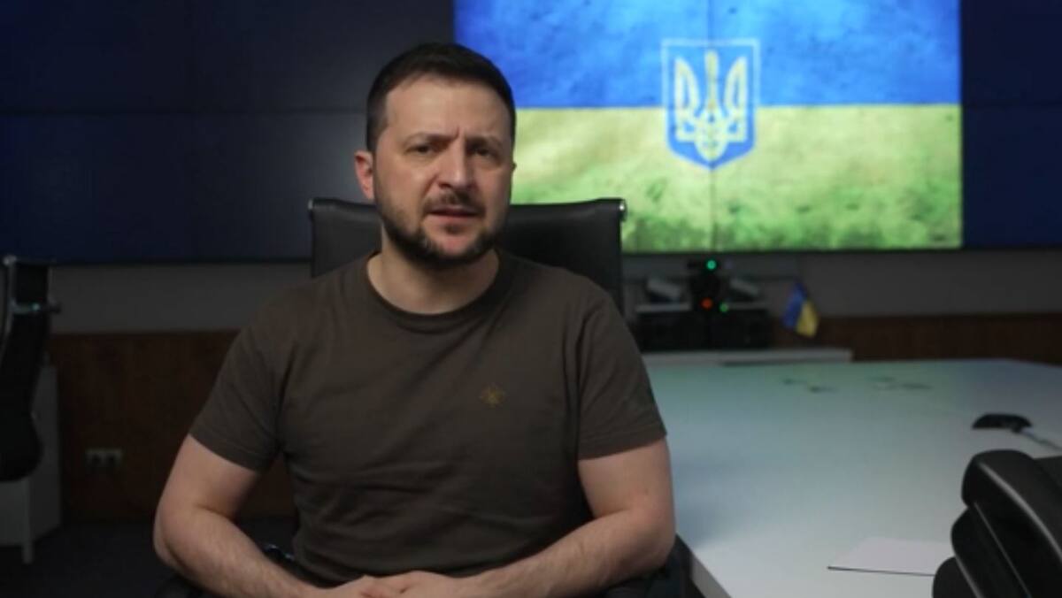 Zelensky dévoile les pertes russes: 1000 chars d’assaut détruits